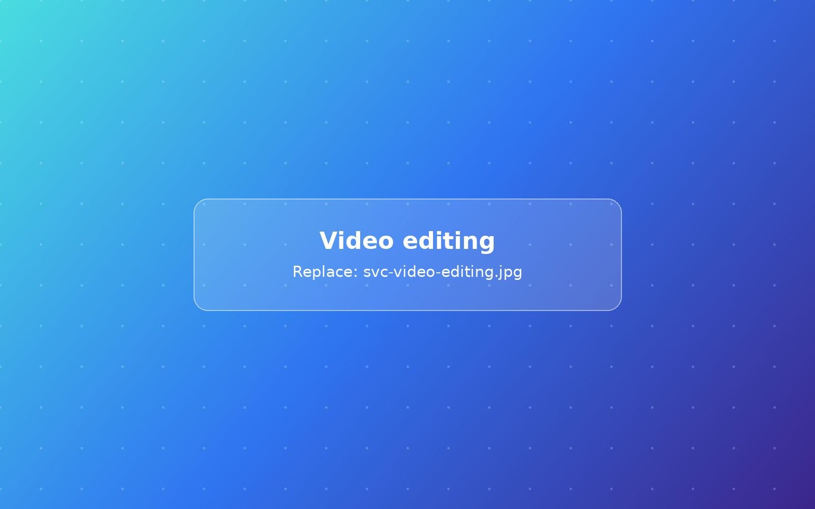 Video Editing by UDAAN IT SERVICE